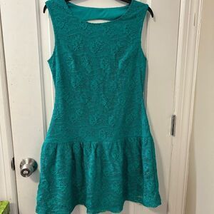 Green dress 